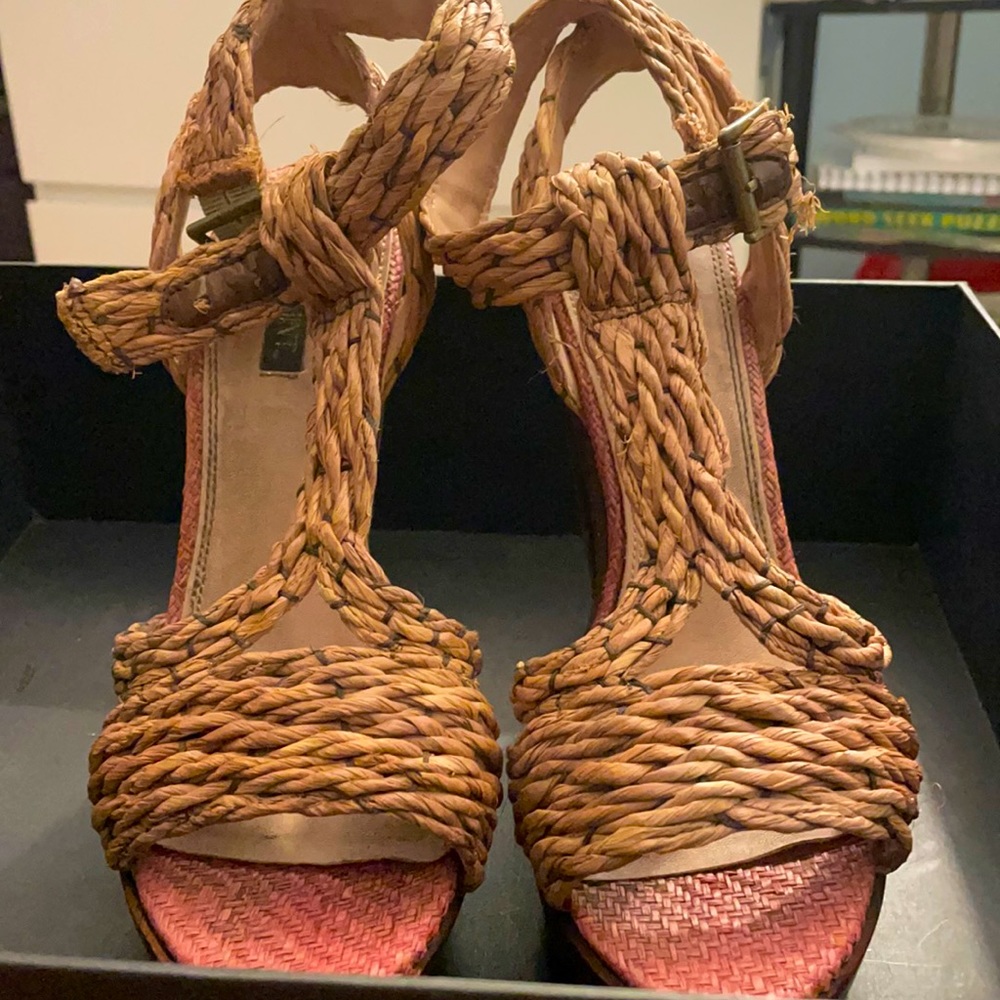 Shoemint sandals style “Raffia”. size 7.5